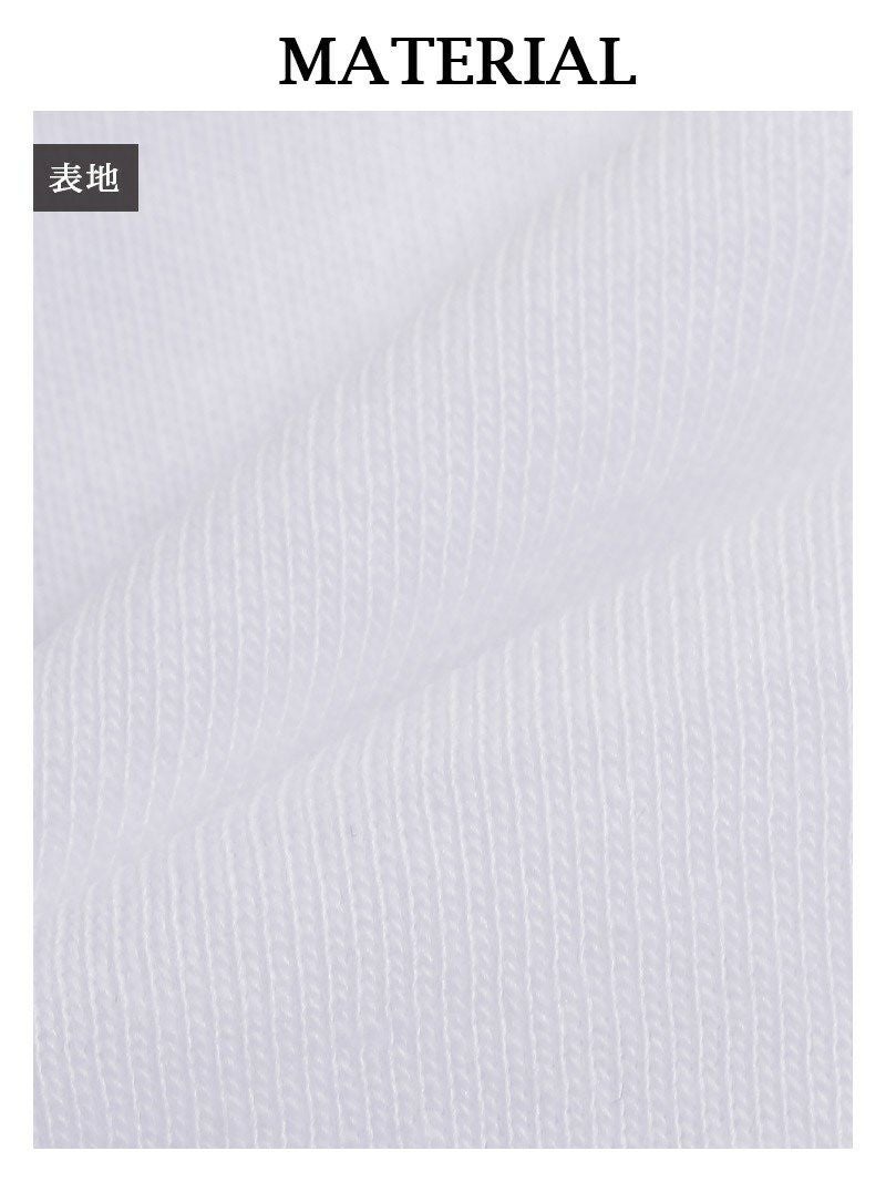 モノトーンロゴ入り半袖Tシャツ