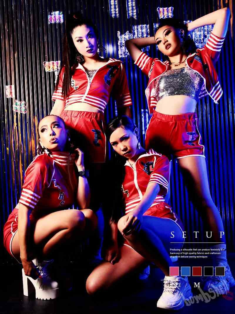 海外風スカジャンセットアップ【ダンス衣装通販bombshell/ボムシェル