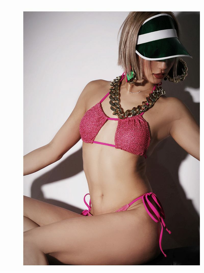 キラキラ谷間魅せインポート派手水着【ダンス衣装通販bombshell