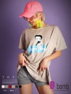 ロゴプリントベティちゃん半袖ビッグTシャツ