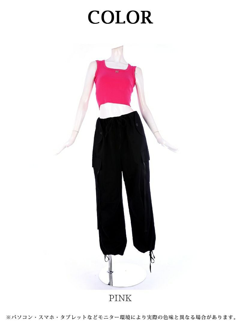 スーパーセール￥4378→￥3940！ ショッキングピンクタンクトップ