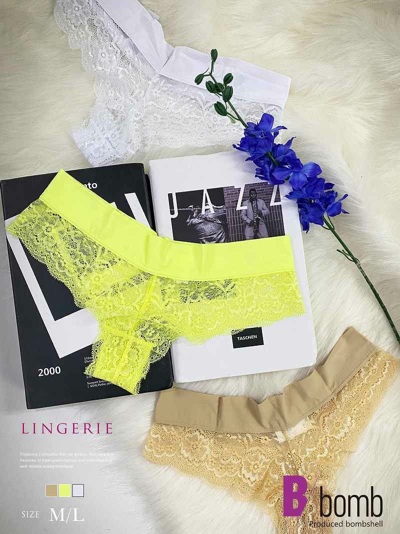 レースショーツ単品ブラジリアンショーツ