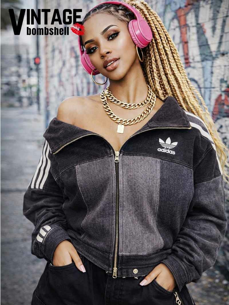 ブラックデニムジャケット再構築Gジャン【Bbヴィンテージ】