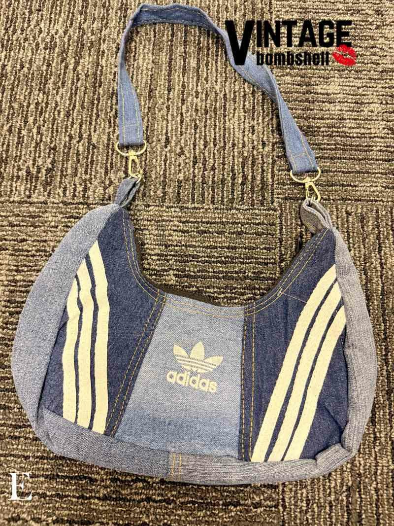 決算SALE￥5980→￥5681！ 【全7種】adidasリメイク×デニム再構築ワン