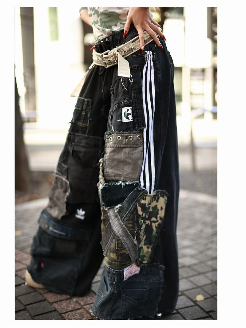 決算SALE￥18480→￥17556！ パッチワークシリーズ・adidasドッキング