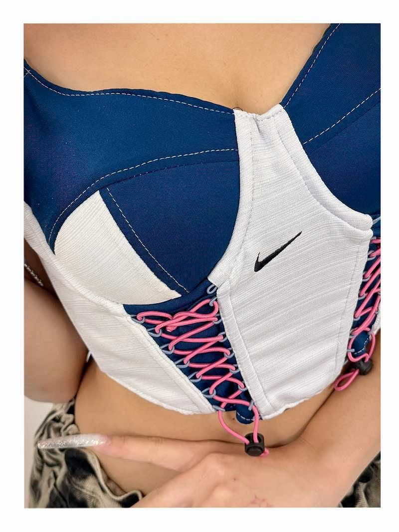 決算SALE￥7980→￥7581！ NIKE再構築レースアップリメイクビスチェ