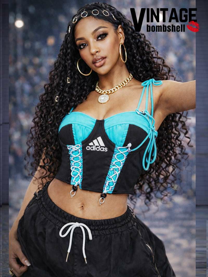 アディダスリメイクダブルスピンドルビスチェ【Bbヴィンテージ】