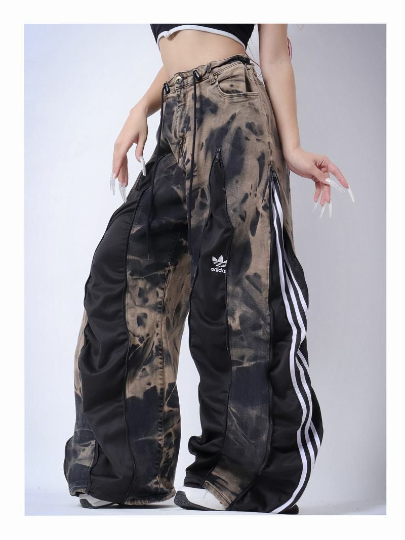 SALE！￥16800→￥15119】adidasリメイク4ジッパーケミカルウォッシュ