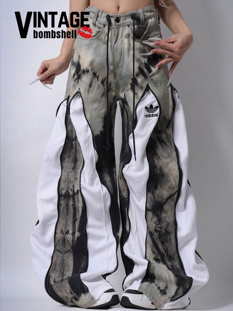 SALE！￥16800→￥15119】ネオンカラーのロゴが映えるadidasリメイク再